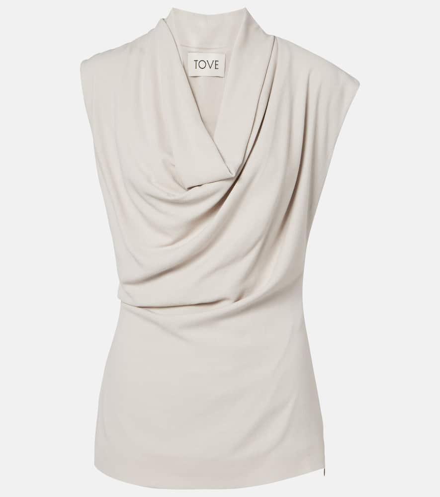 tove nuala draped top