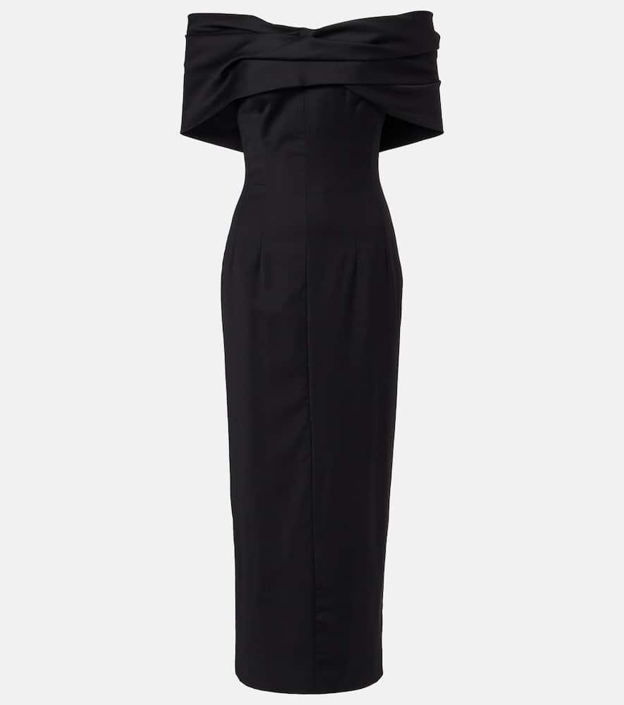 tove perrine wool maxi dress