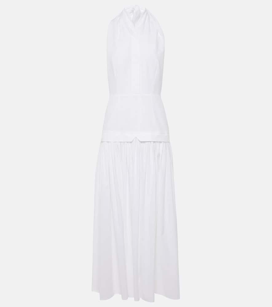 tove quinn cotton midi dress
