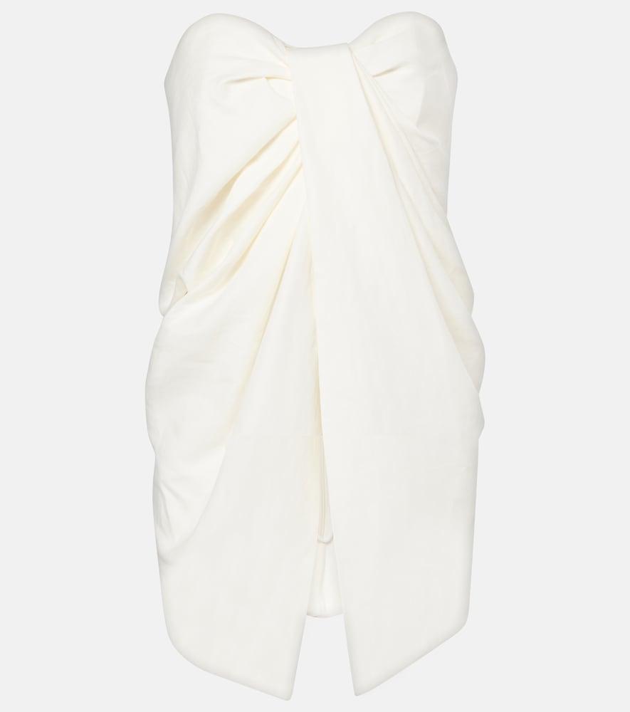 tove tuiren draped linen and cotton