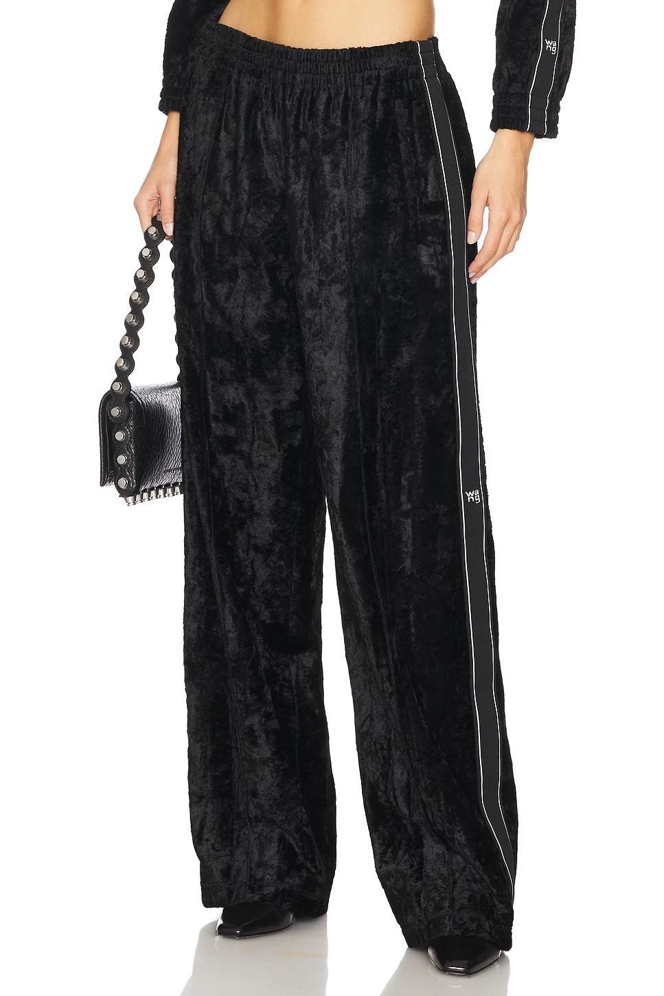 track pant with logo webbing