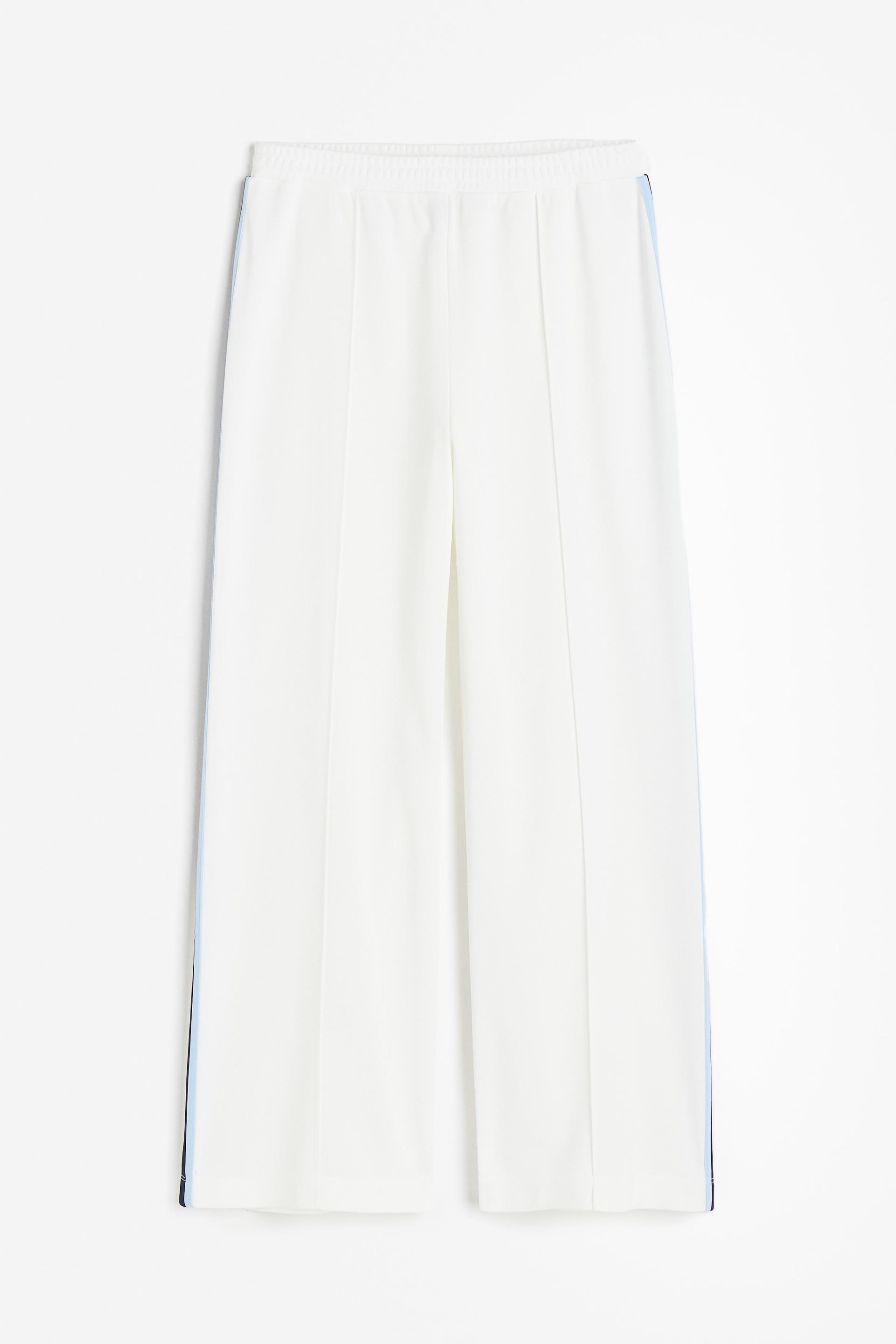 track pants with side stripe