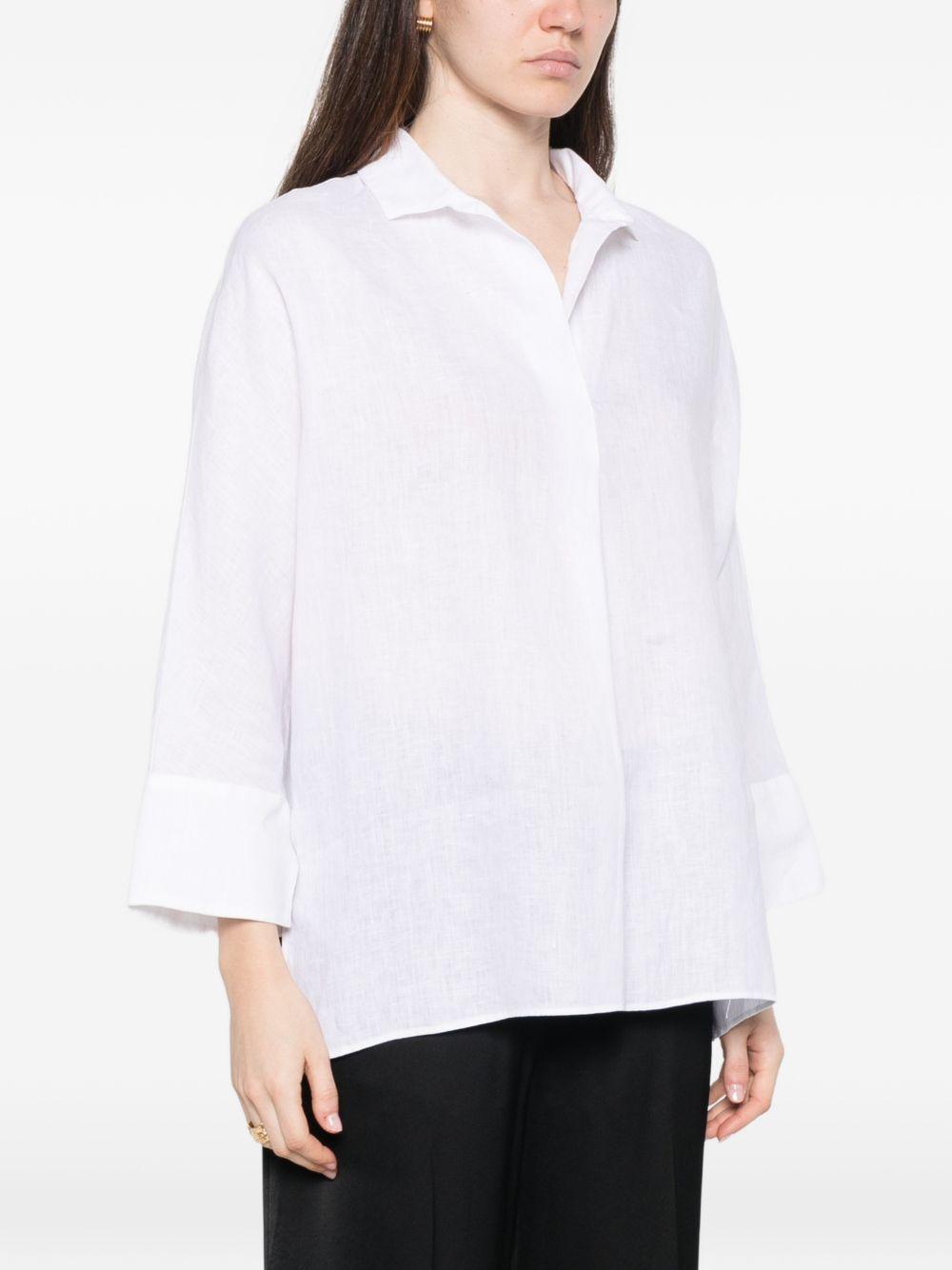 trame auree shirts white linen/flax - women