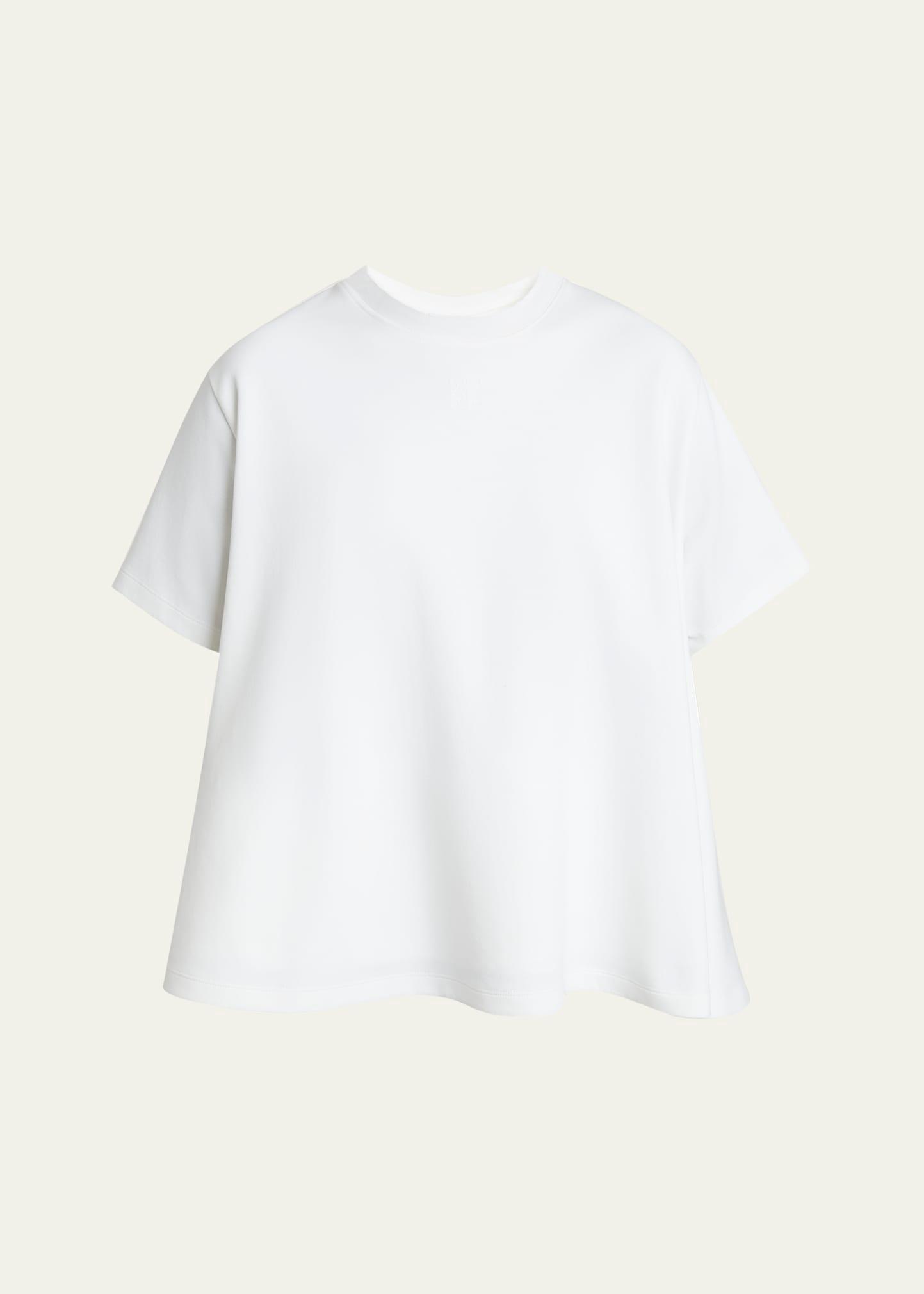 trapeze cotton t-shirt