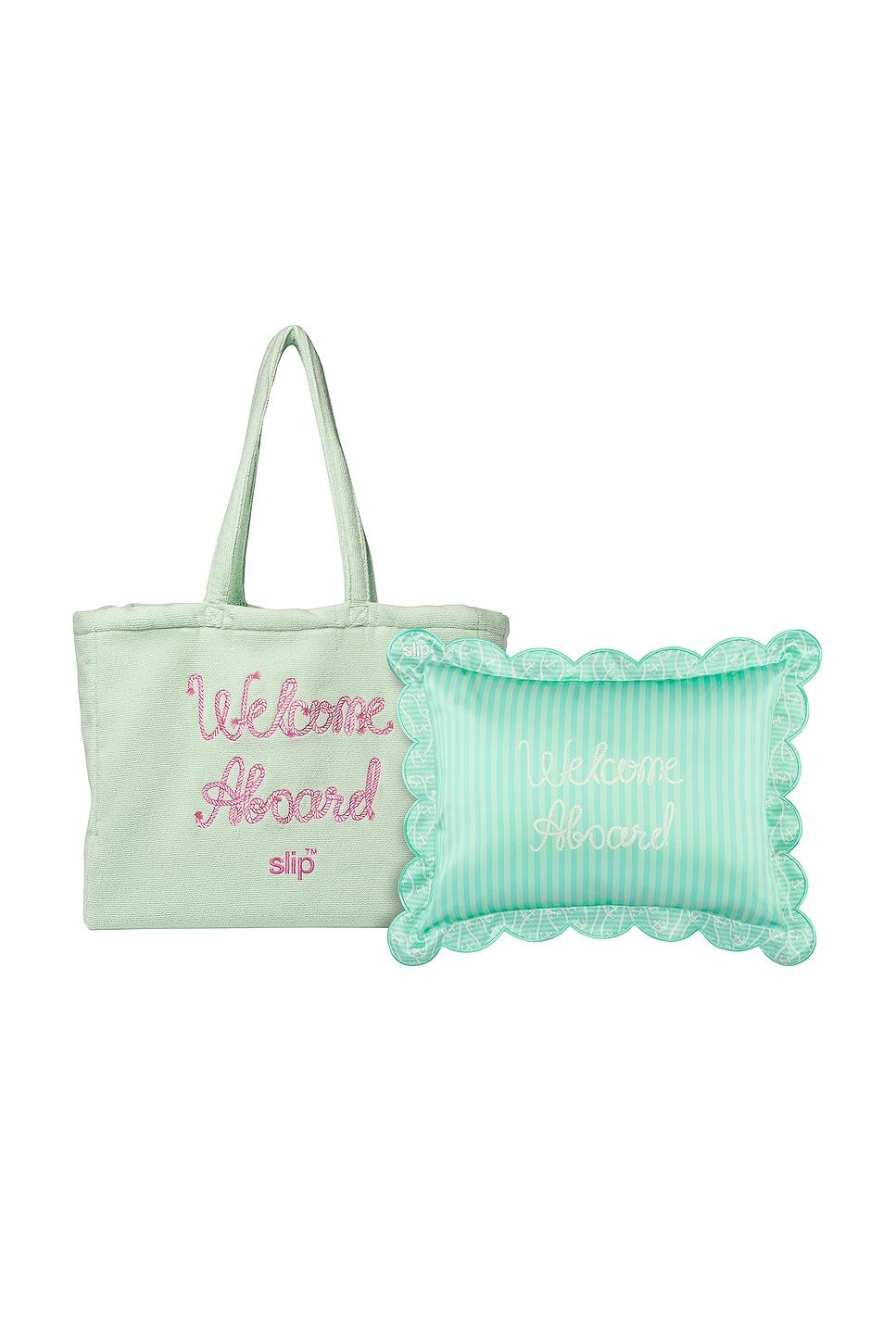 travel pillow & beach bag