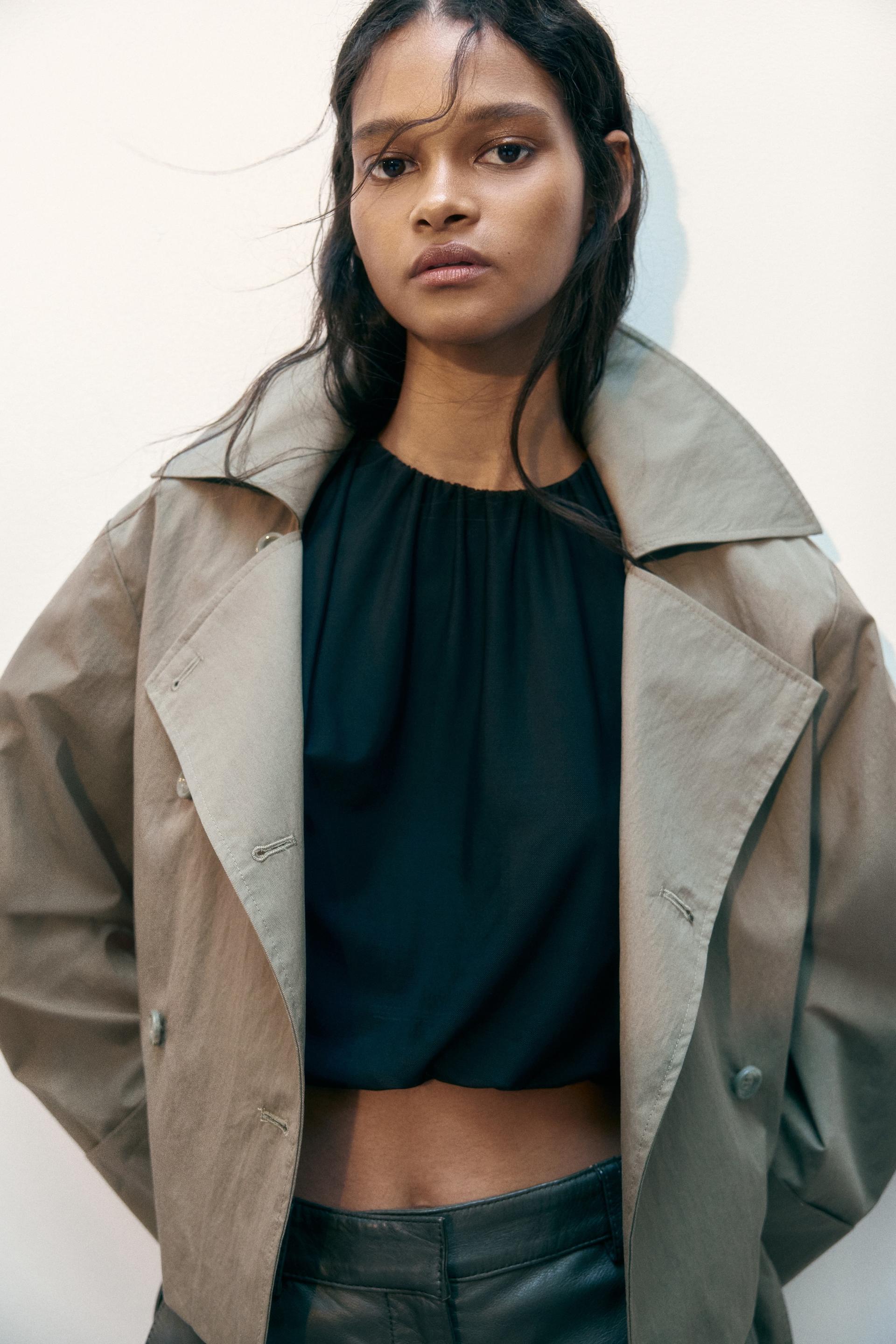 trench-look jacket