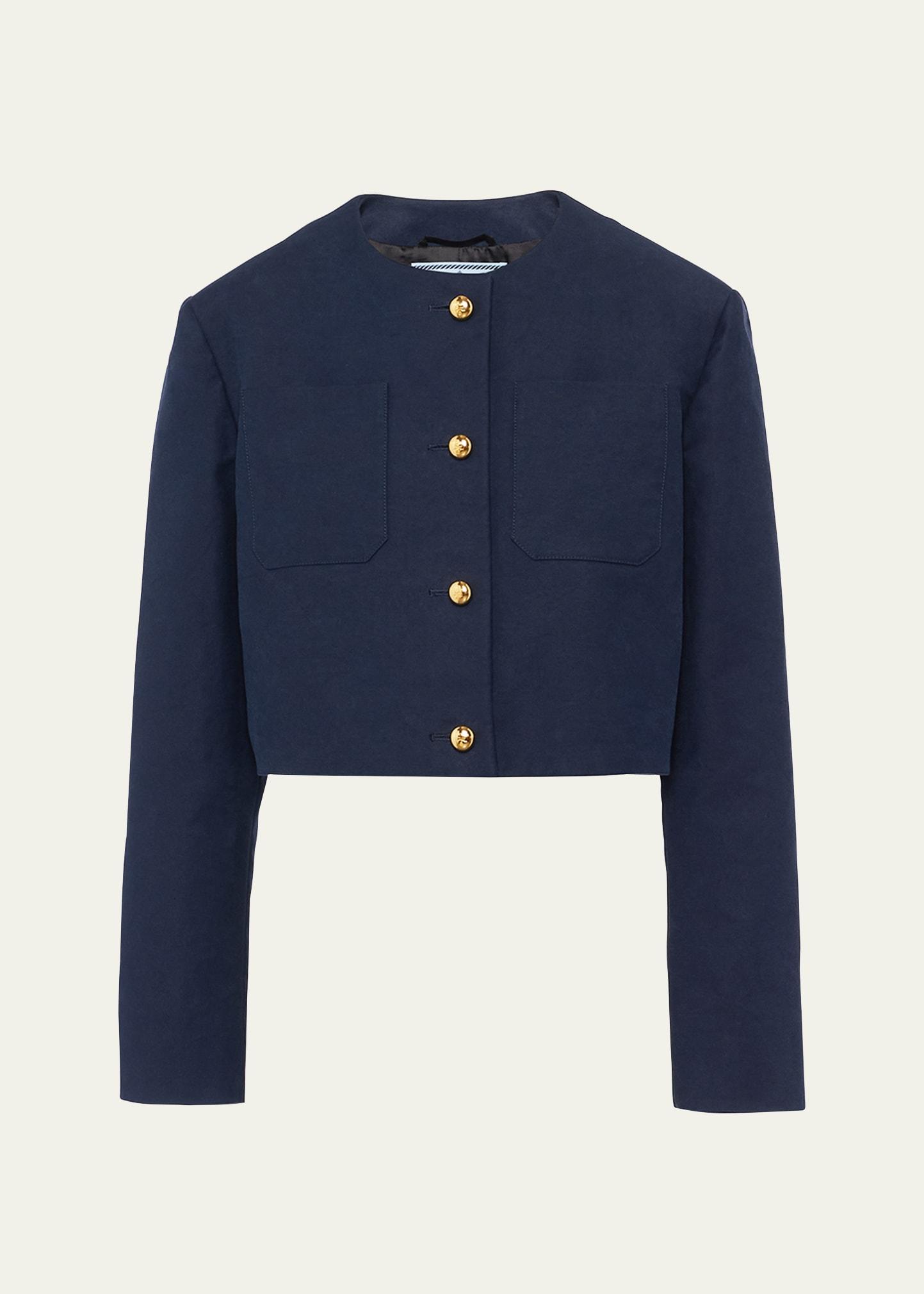 tricotina cropped jacket