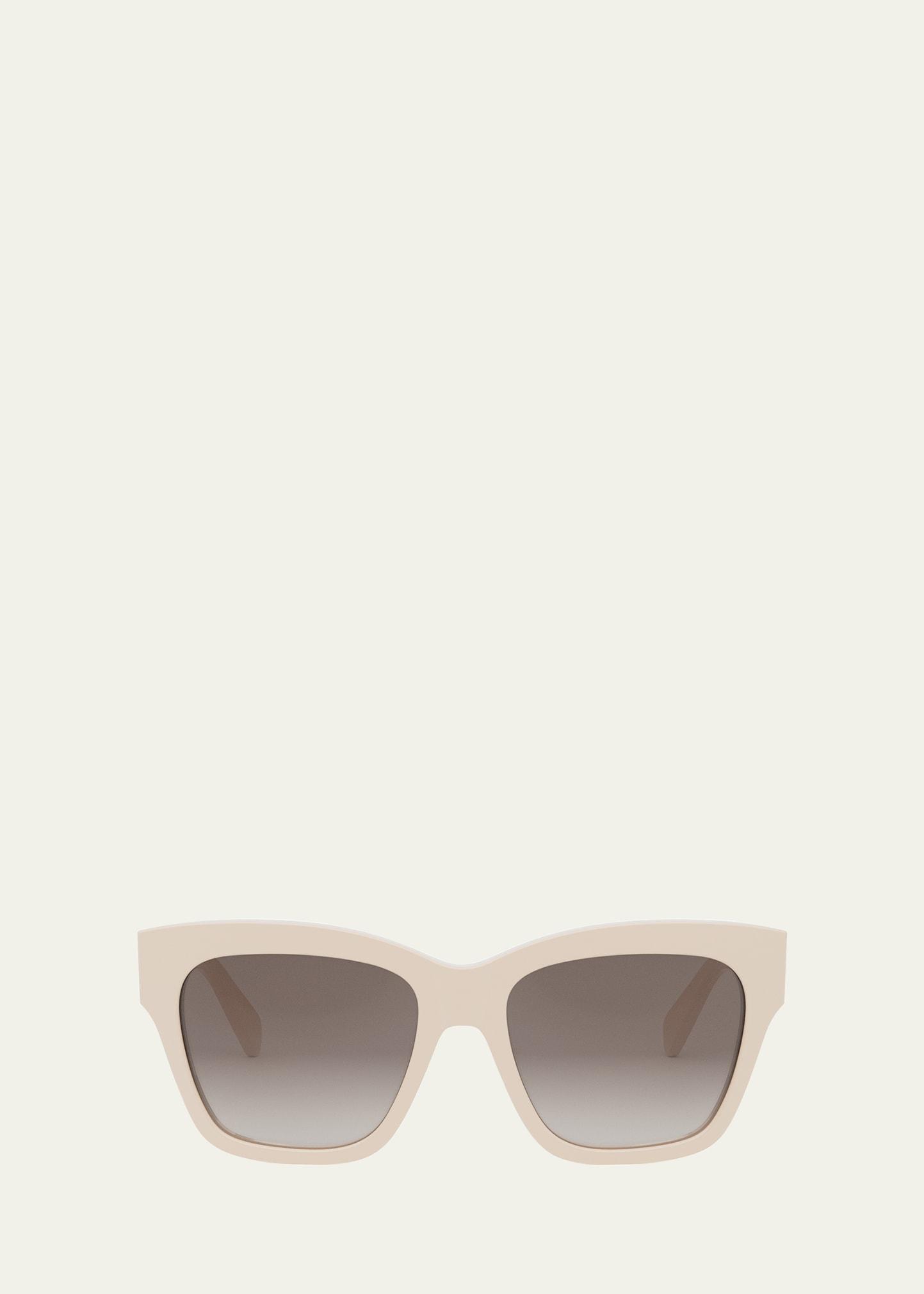 triomphe acetate square sunglasses
