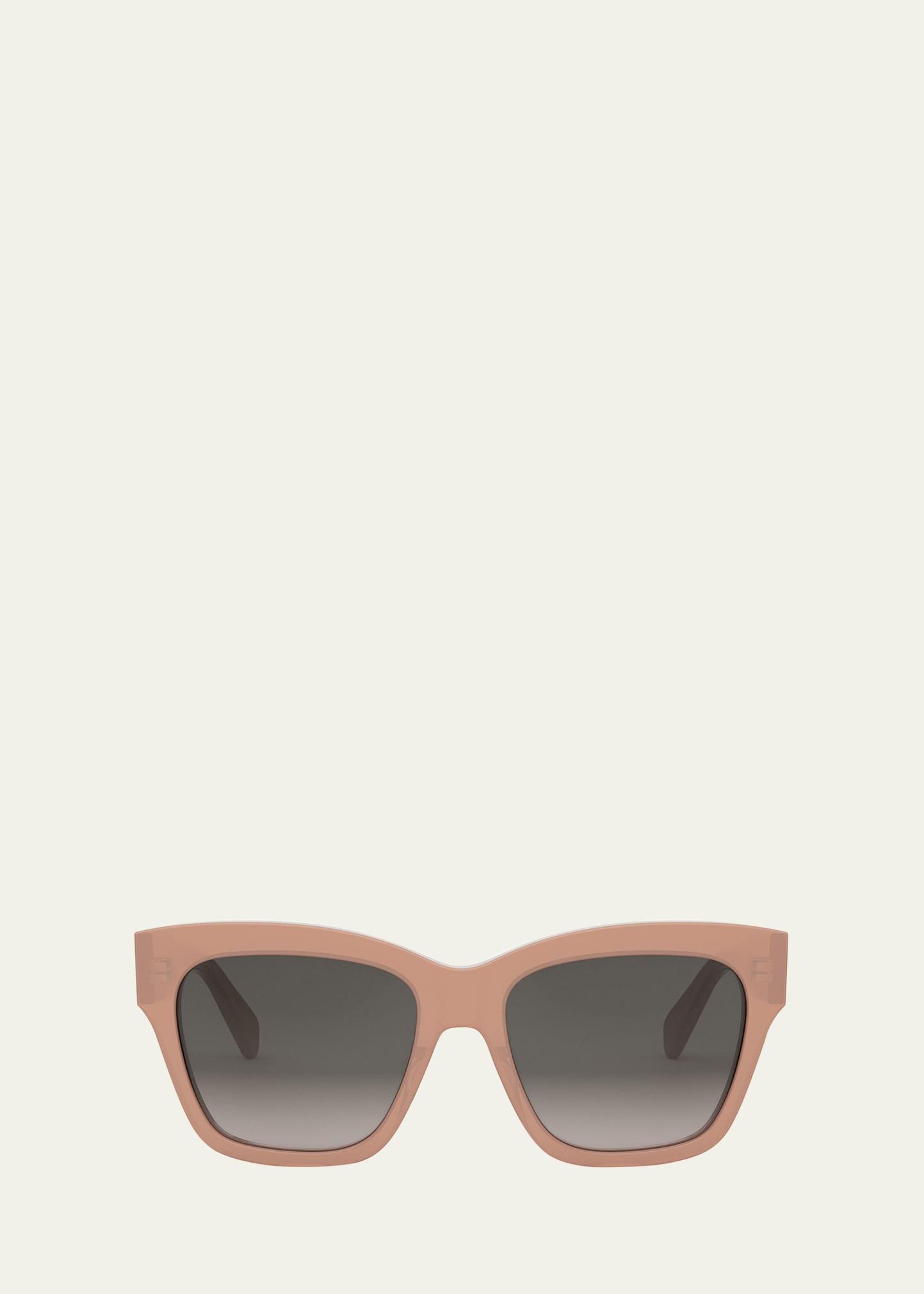 triomphe acetate square sunglasses