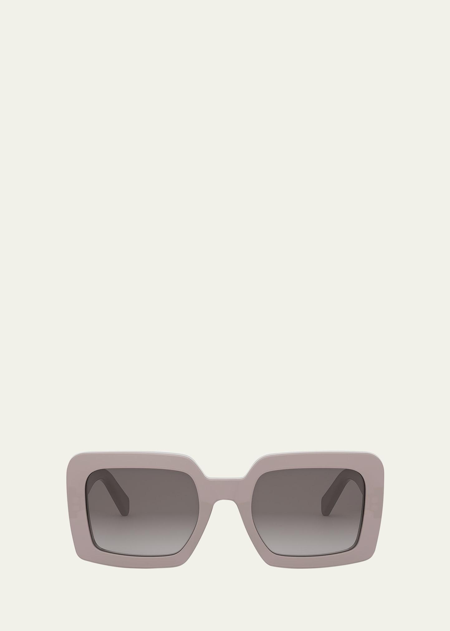 triomphe acetate square sunglasses