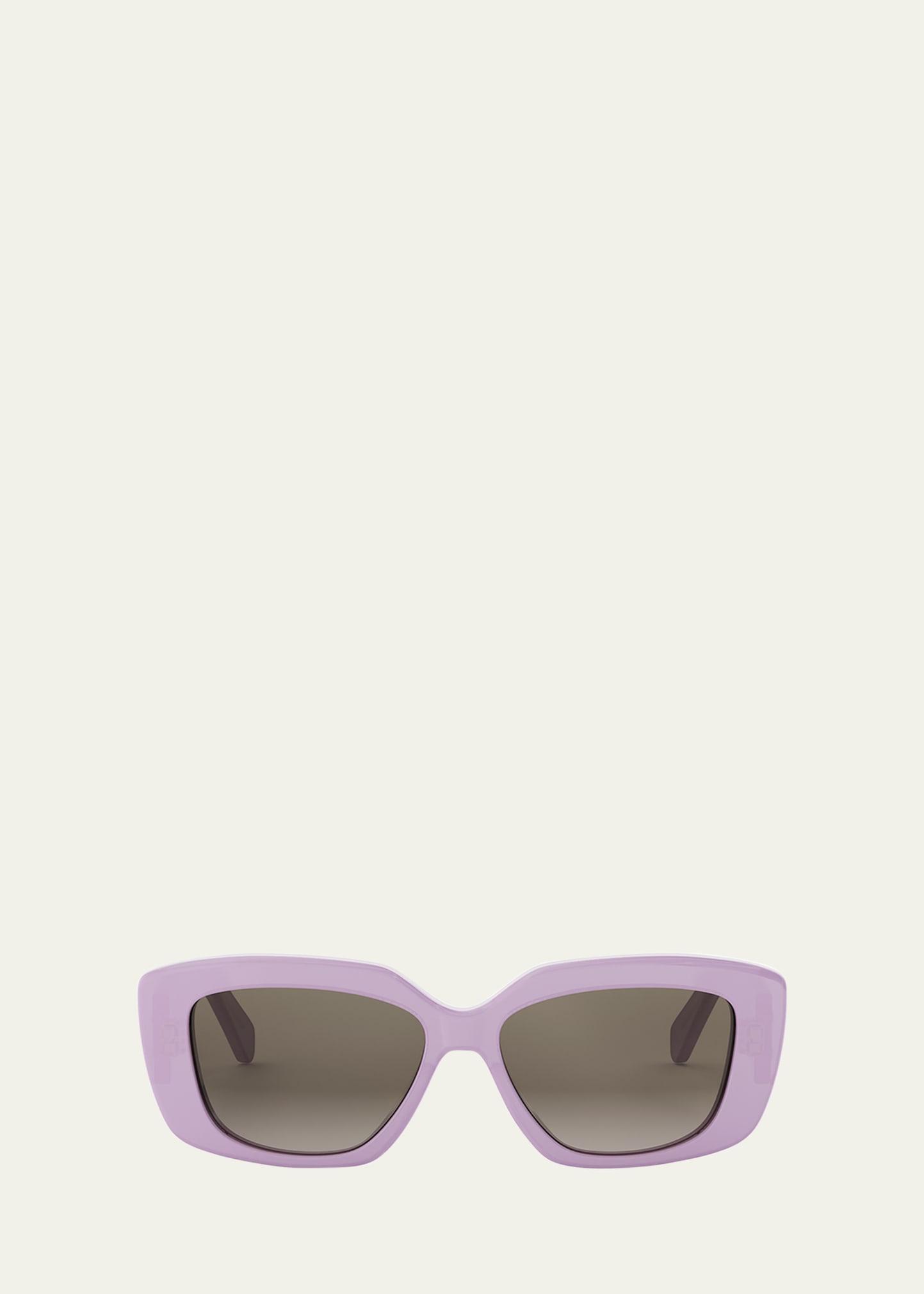 triomphe acetate square sunglasses