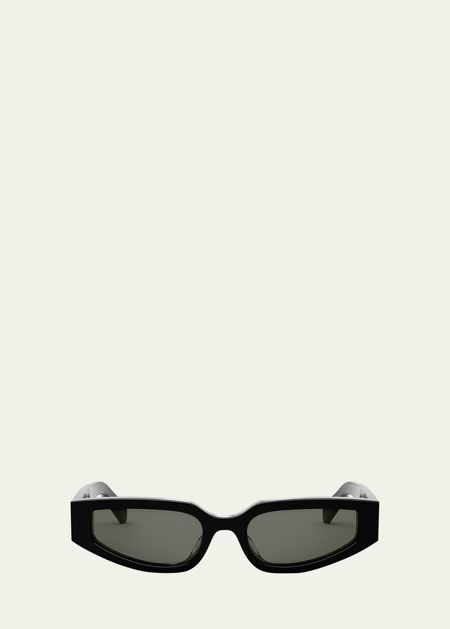 triomphe sleek acetate cat-eye sunglasses