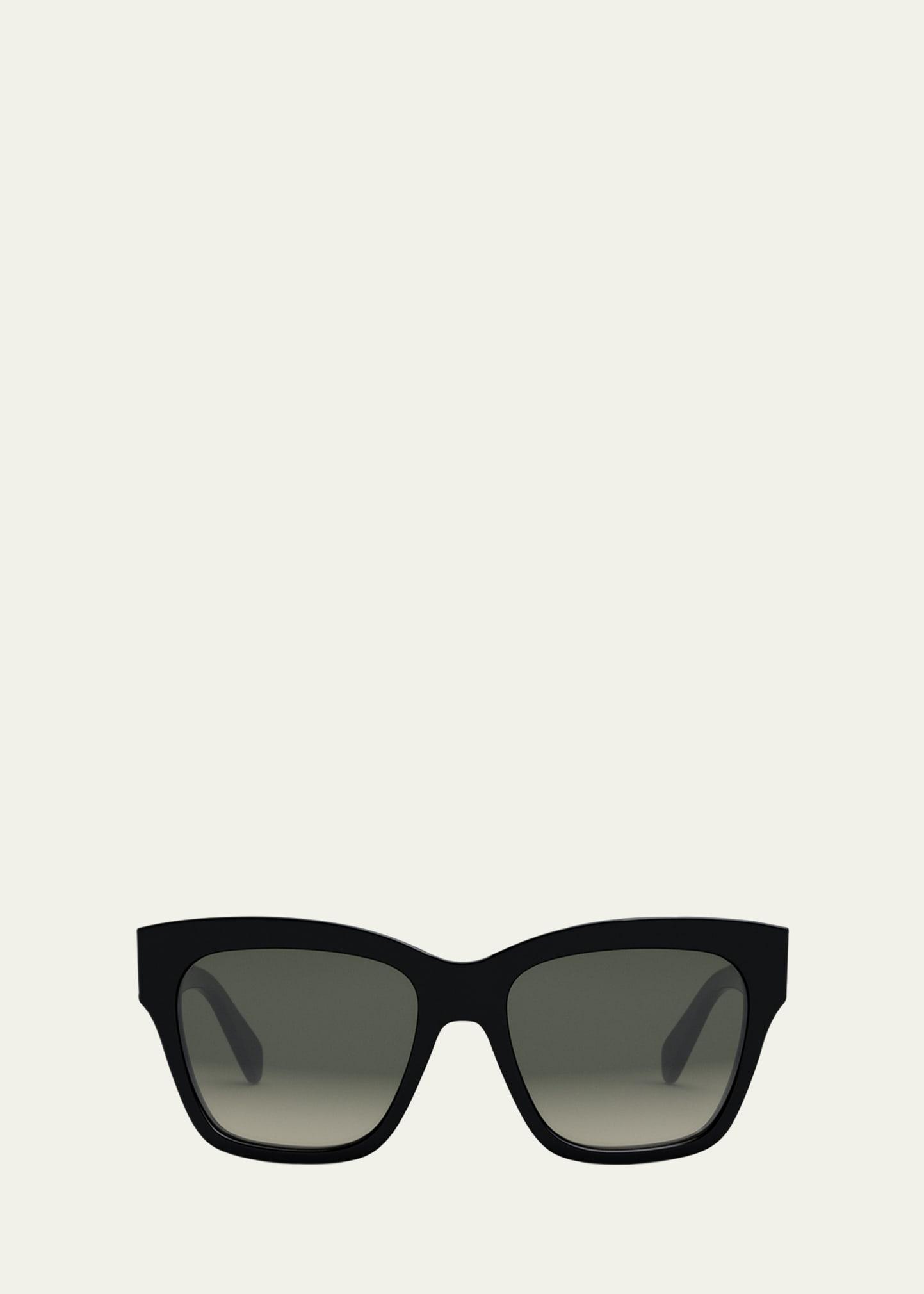 triomphe square acetate sunglasses