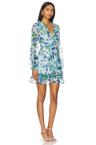 triple frill dress