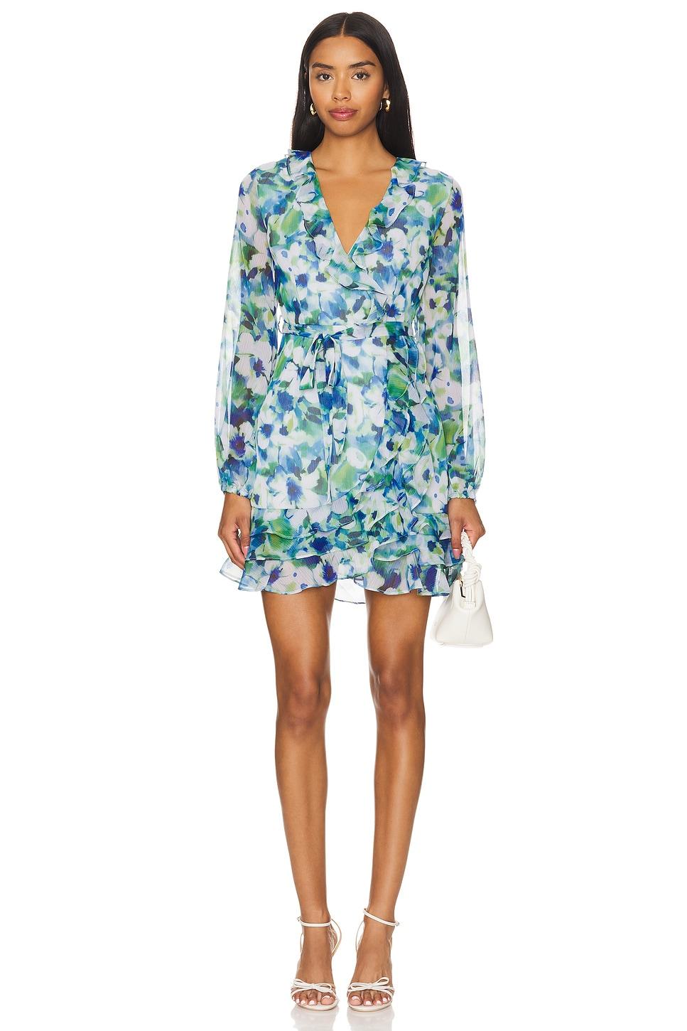 triple frill dress