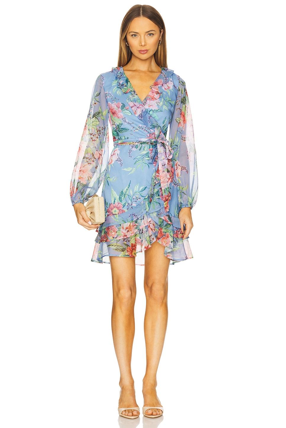 triple frill dress