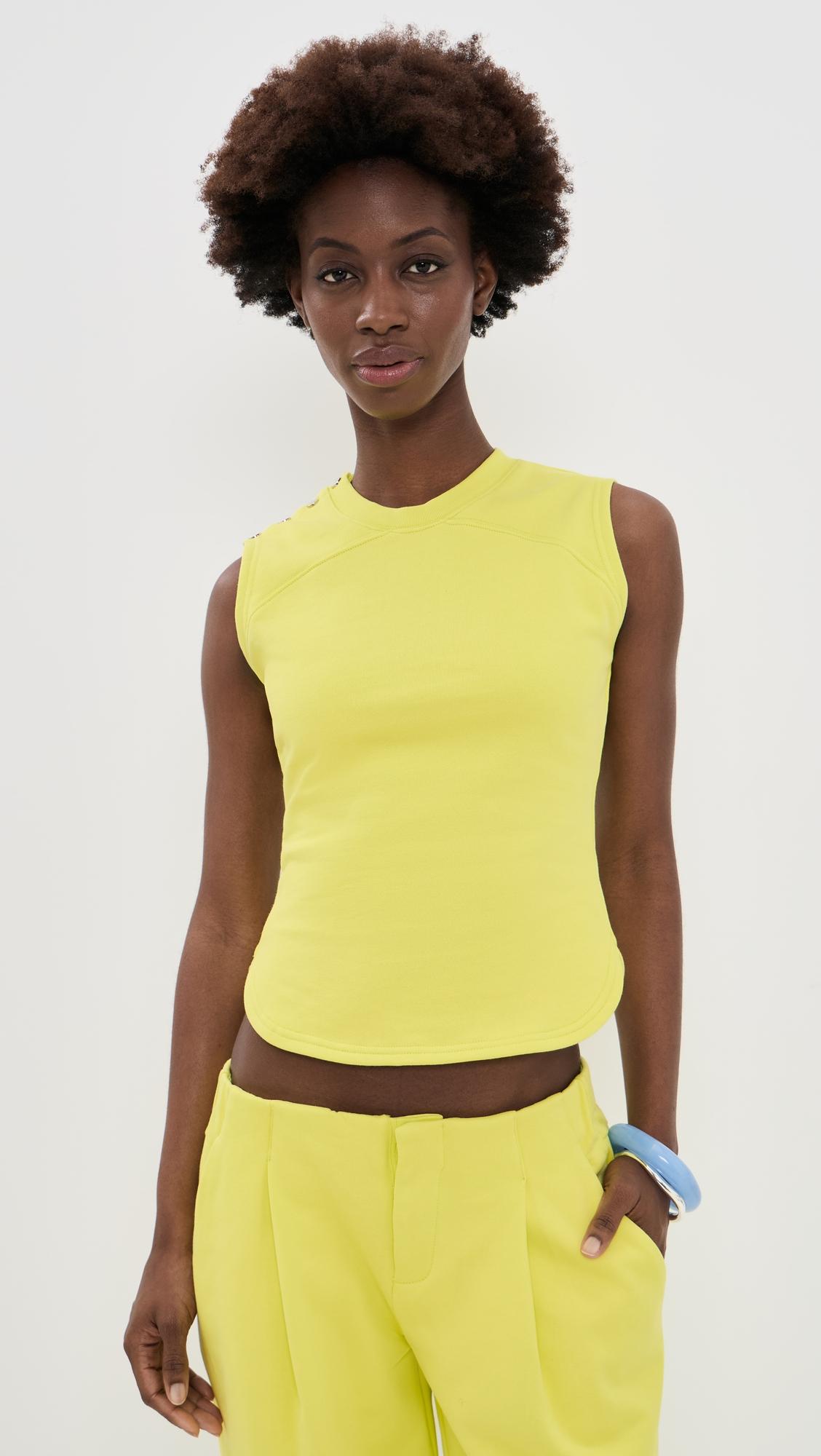 trixie sweat vest top