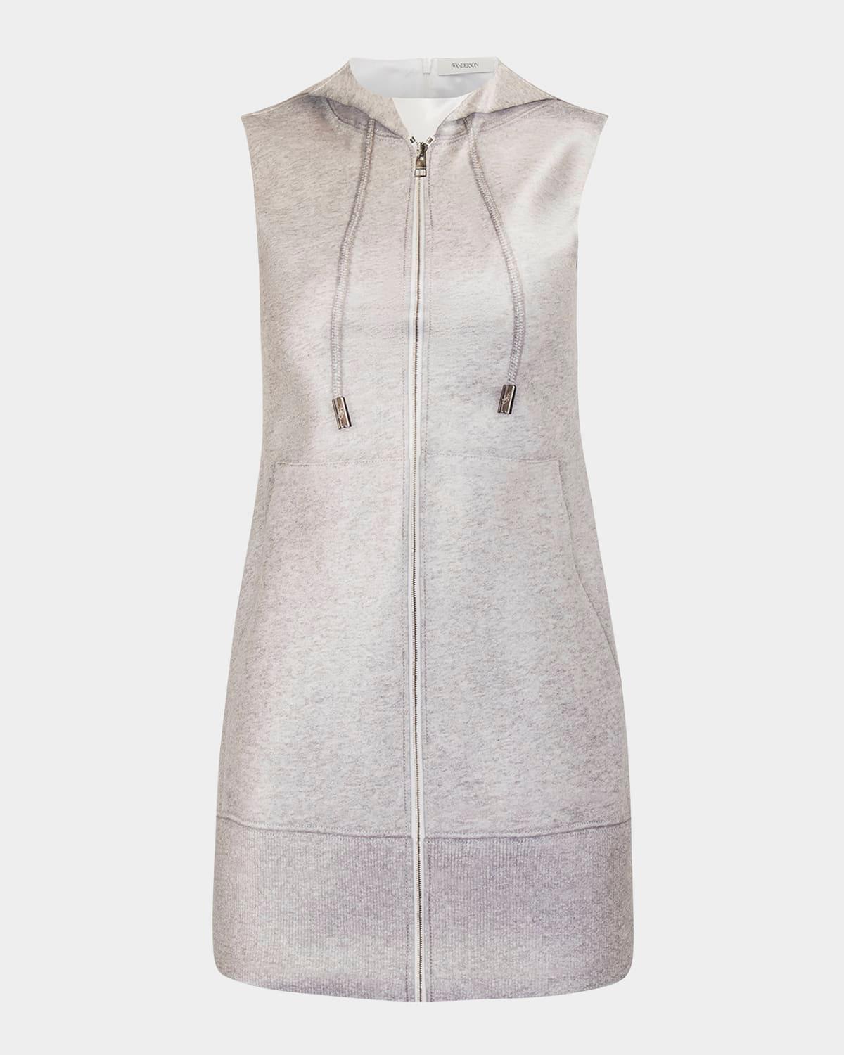 trompe loeil mini shift dress