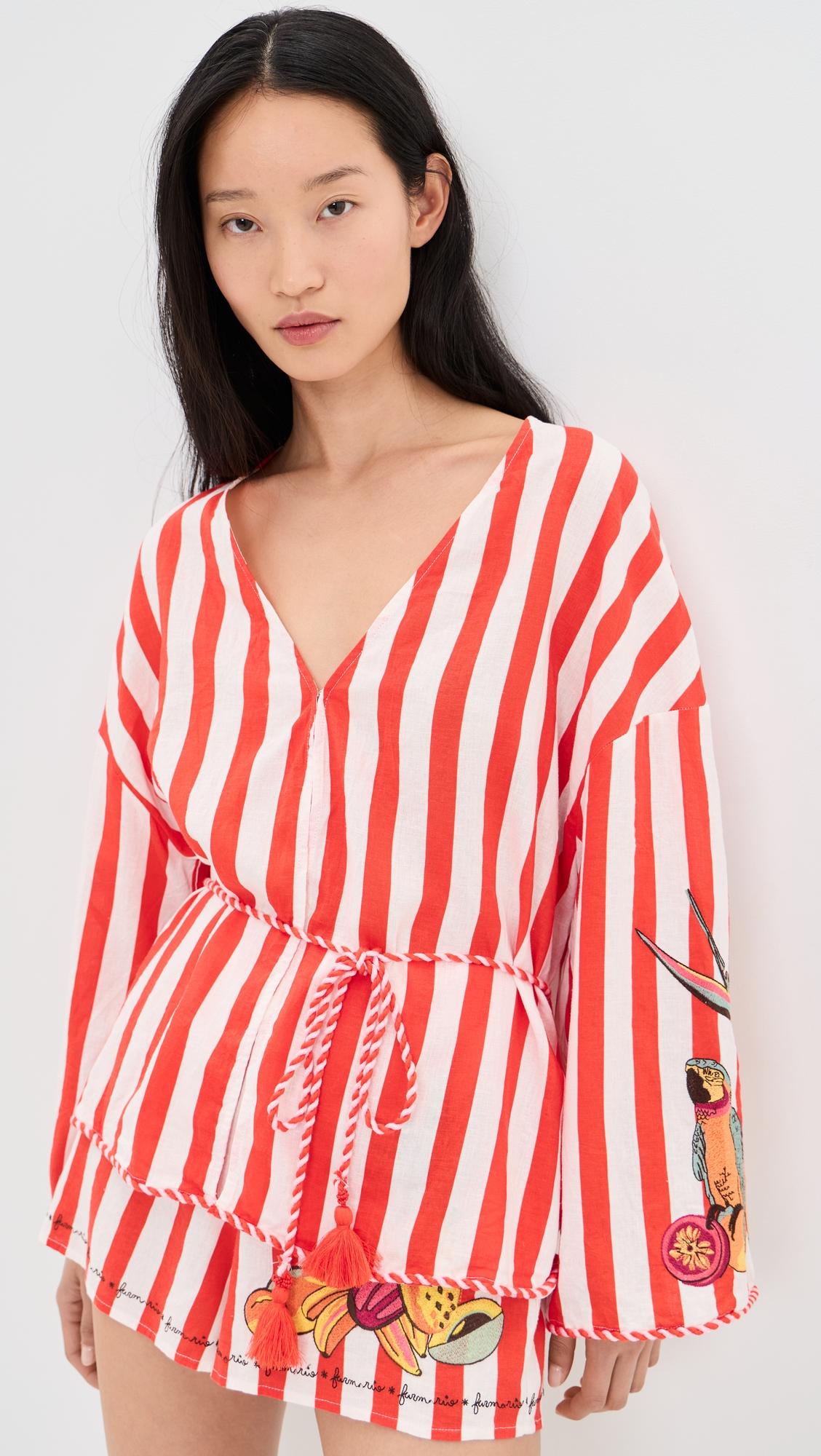 tropical kimono