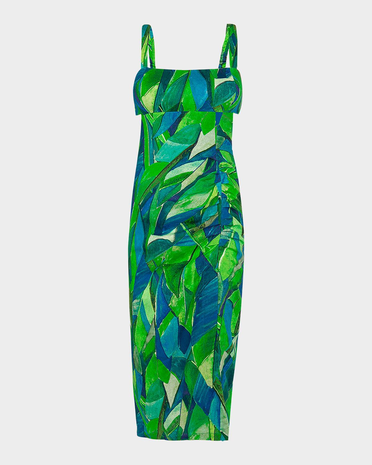 tropics mira midi dress