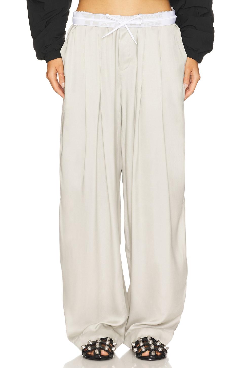 trouser turned down waistband