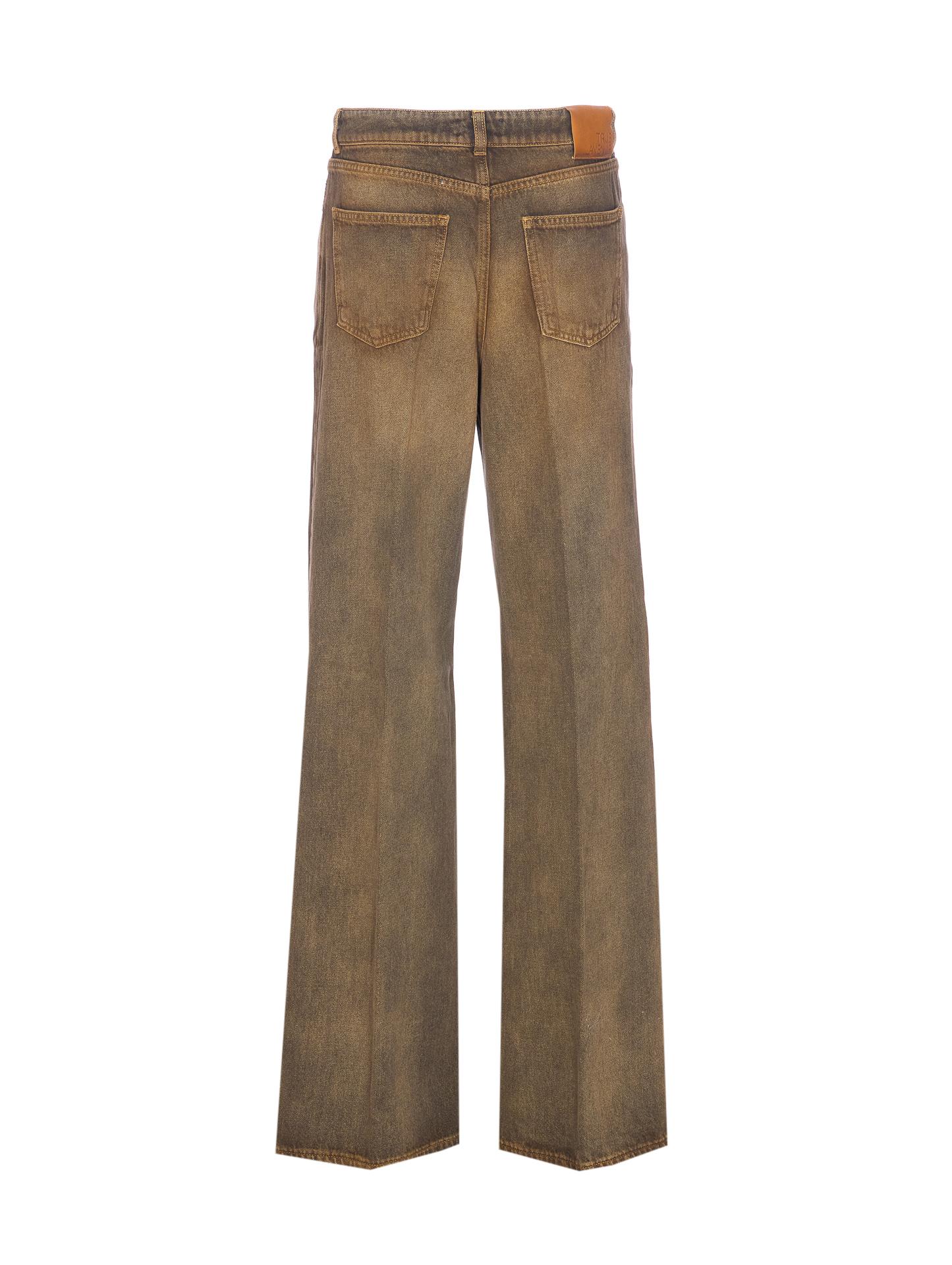 true avenue jeans brown cotton - women