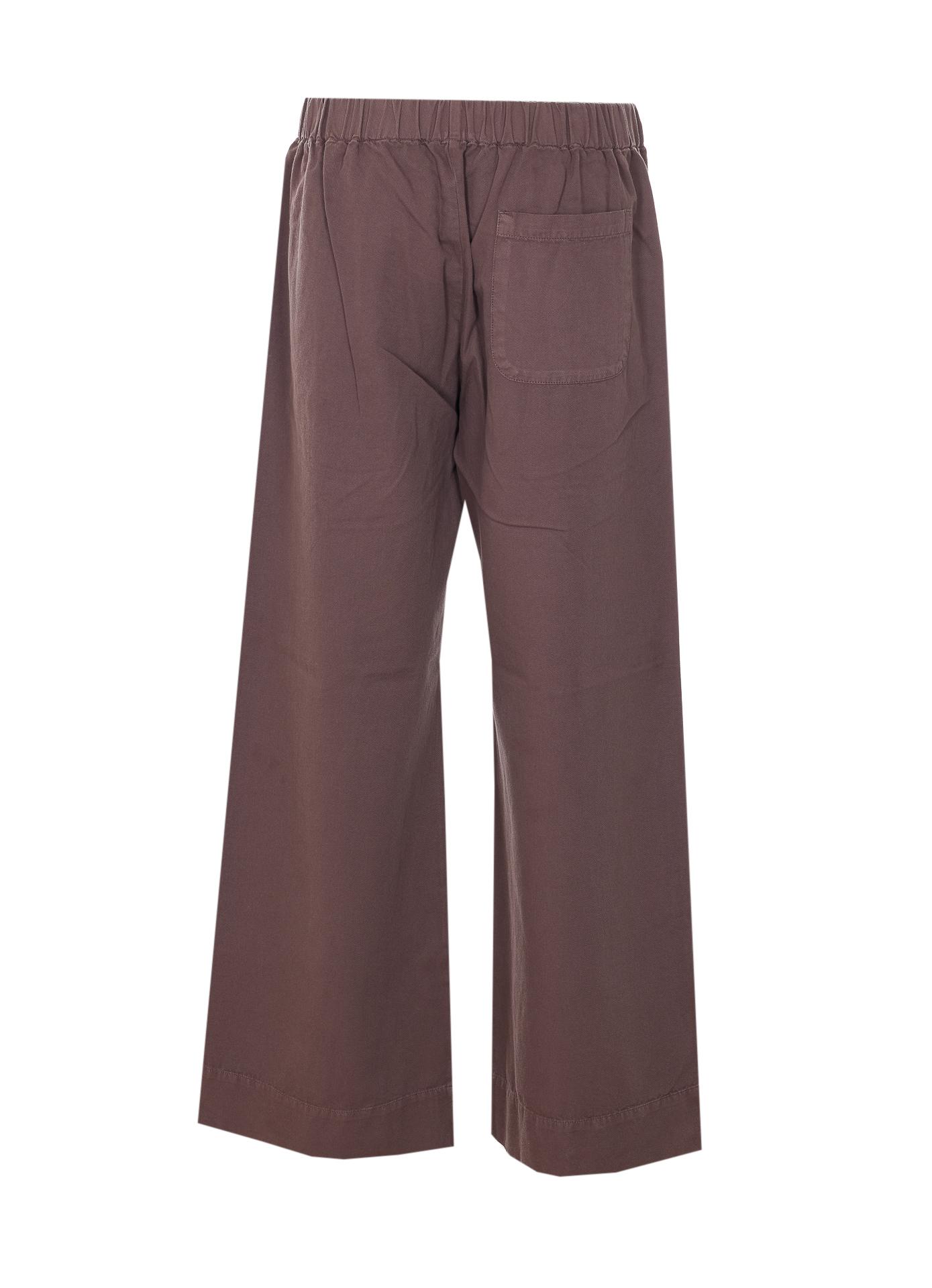 true avenue trousers brown cotton - women