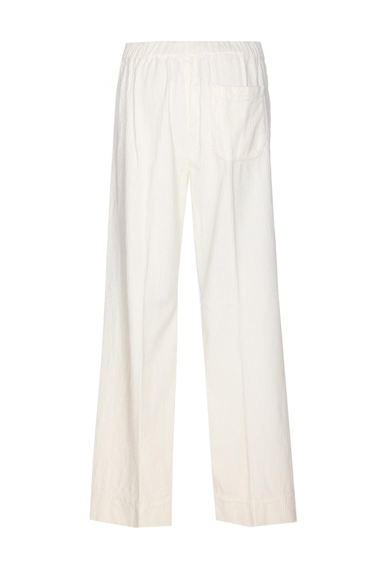 true avenue trousers white cotton - women
