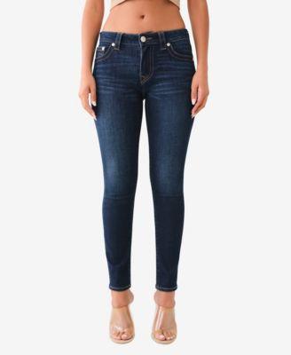 true religion womens jennie mid rise curvy skinny jeans