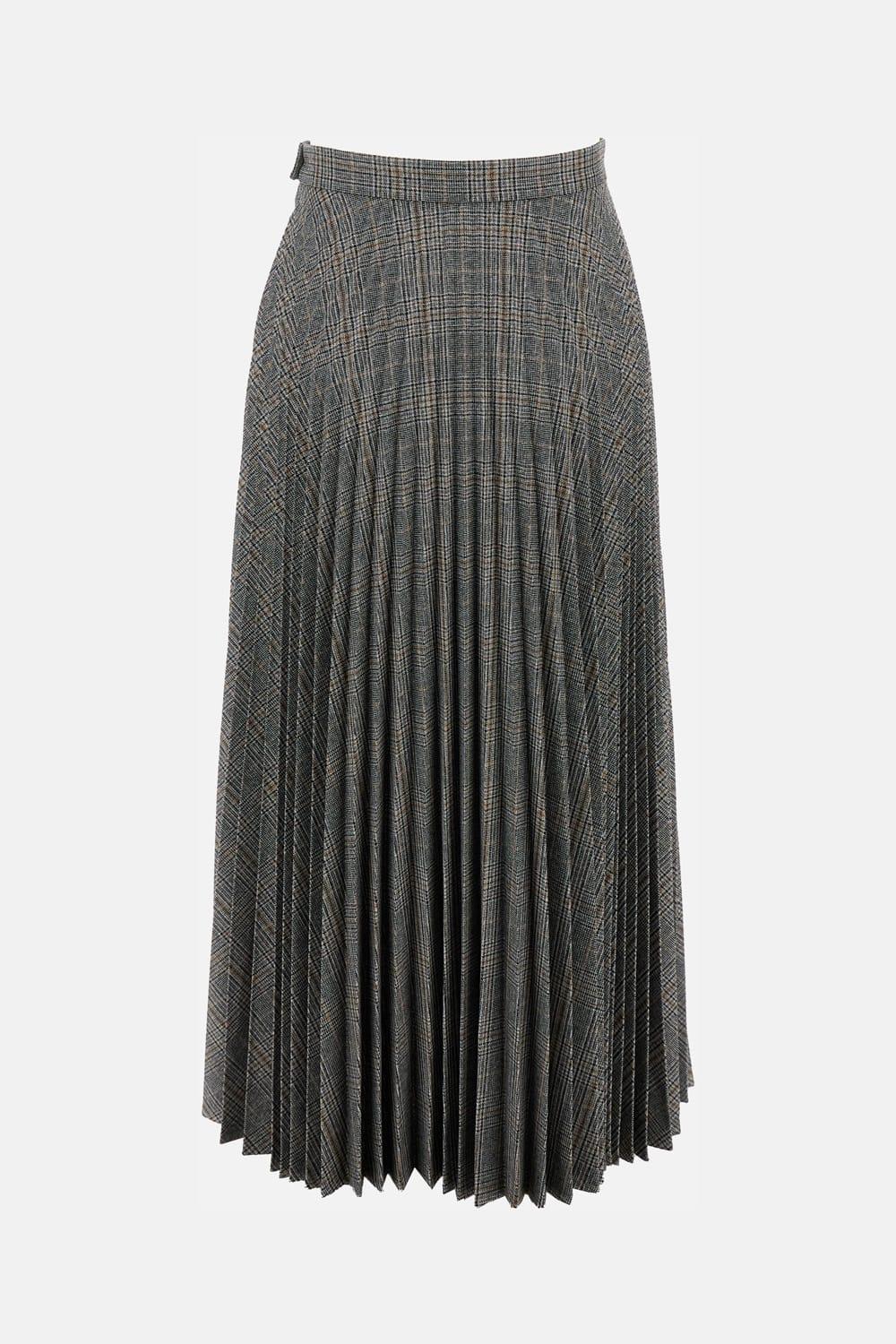 true royal pleated skirt