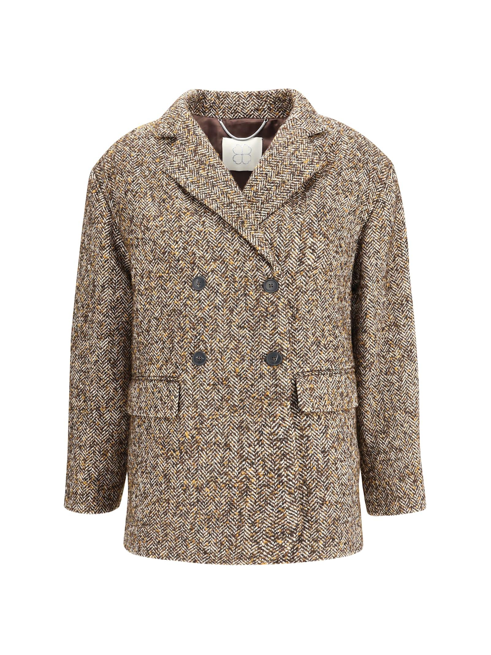 true royal vittoria jacket in tweed