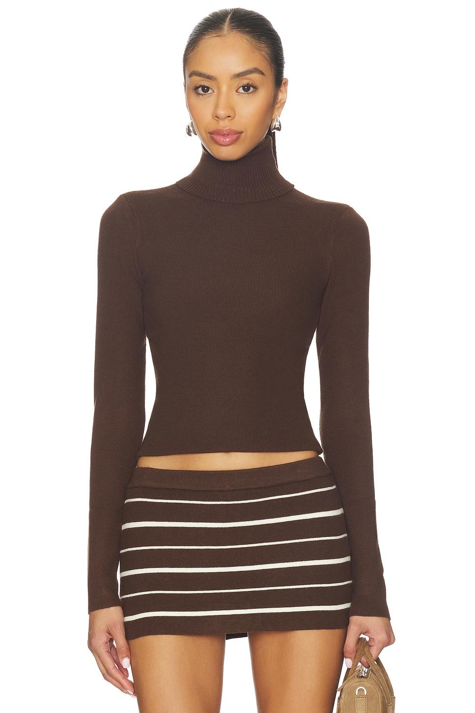 tucker cloud knit turtleneck