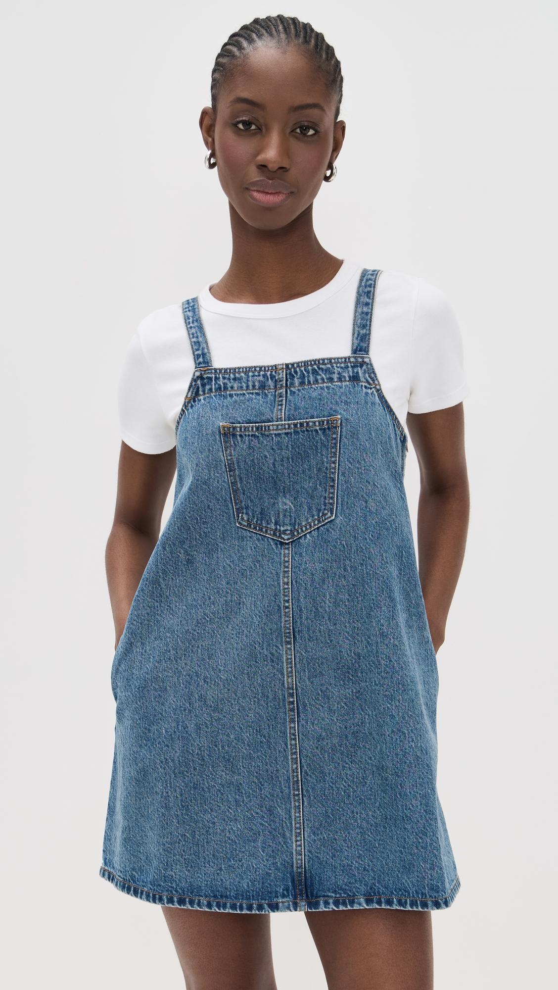 tuesday dress in classic blue