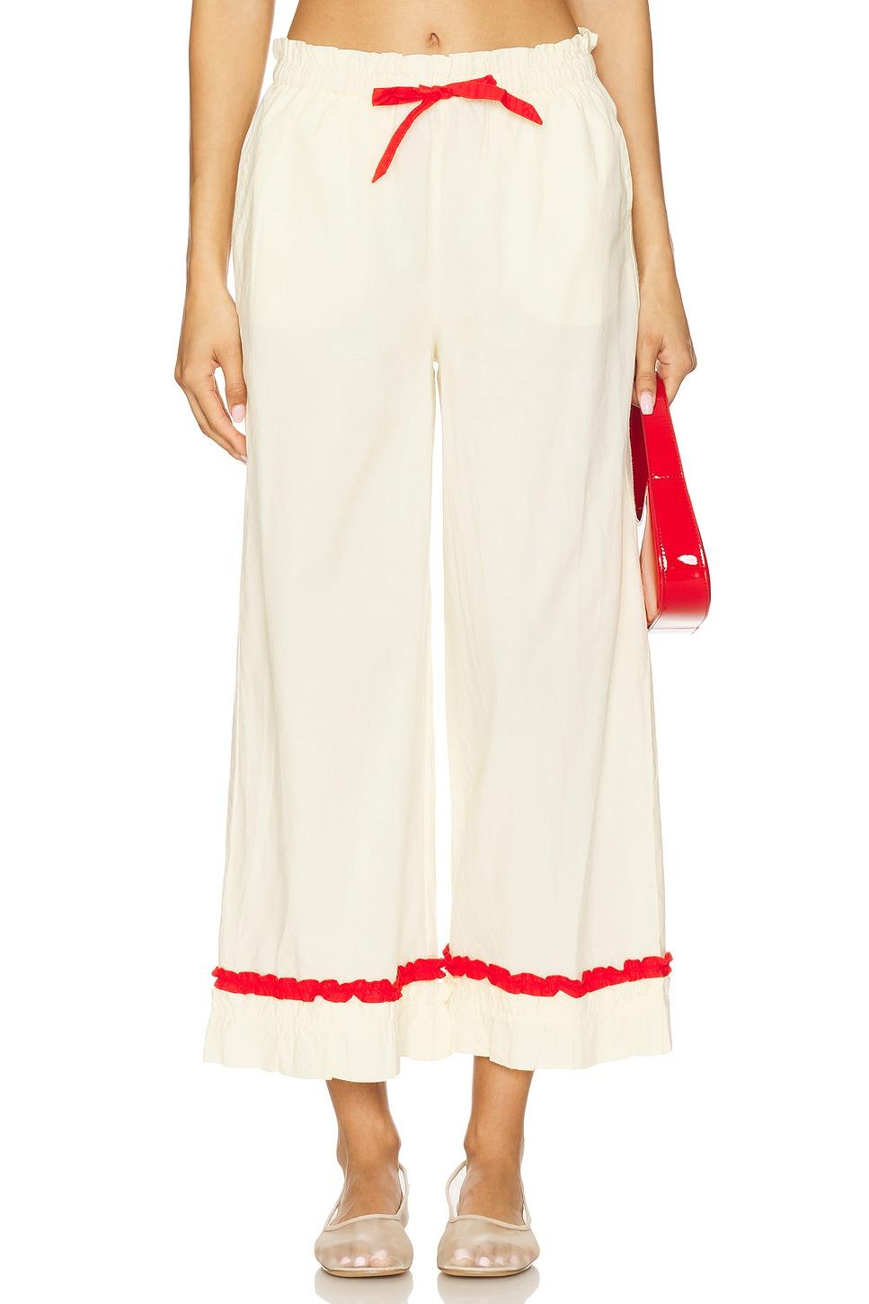 tula frilly hem trouser