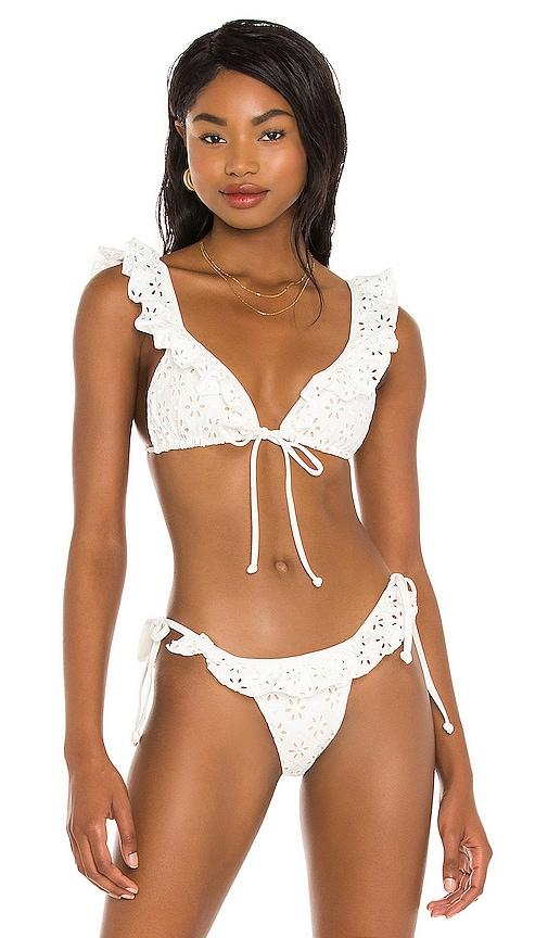 tularosa alira top in white.