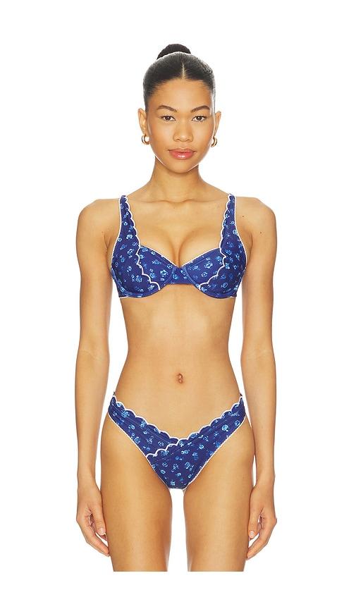 tularosa clover top in navy.