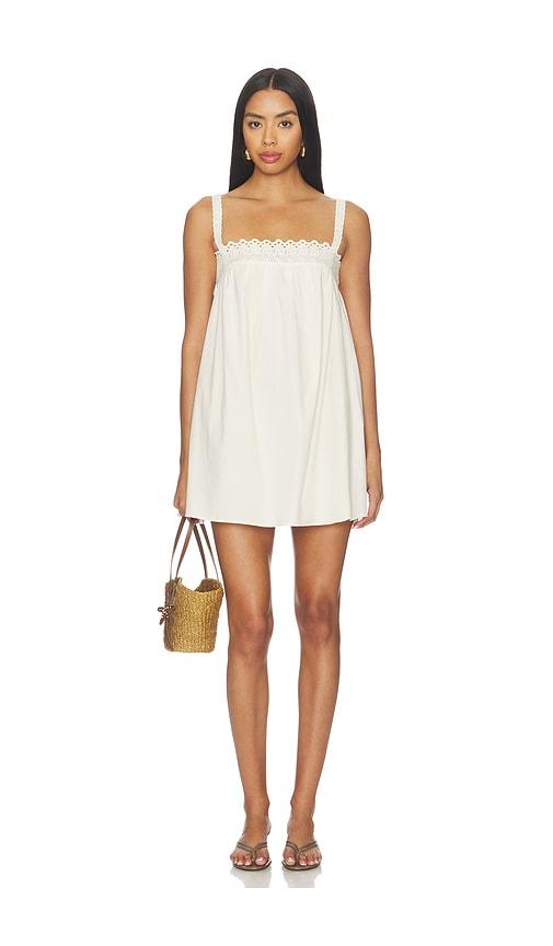 tularosa colette mini dress in pink.