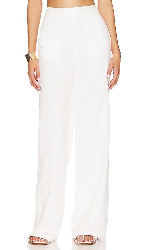 tularosa dakota pants in white.
