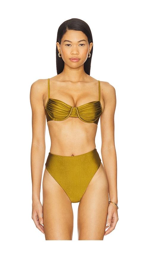 tularosa dion top in olive.