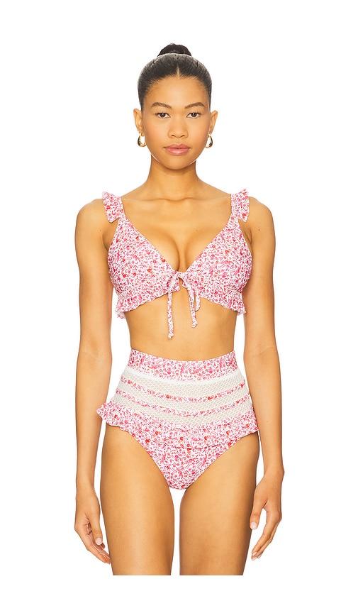 tularosa dreamer top in red.