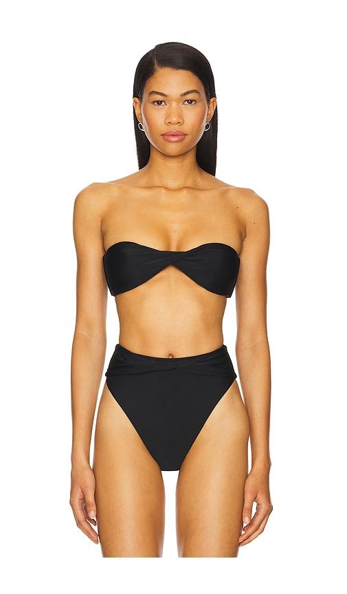 tularosa eleni top in black.