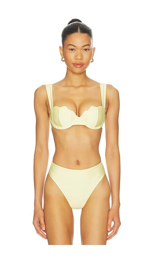 tularosa emeline top in yellow.