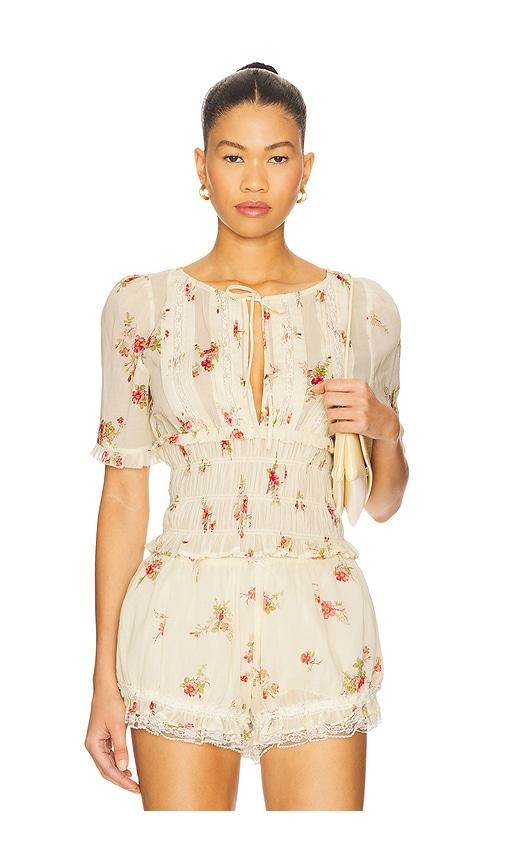 tularosa essie top in cream.