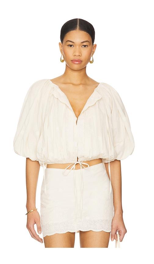 tularosa giana top in cream.