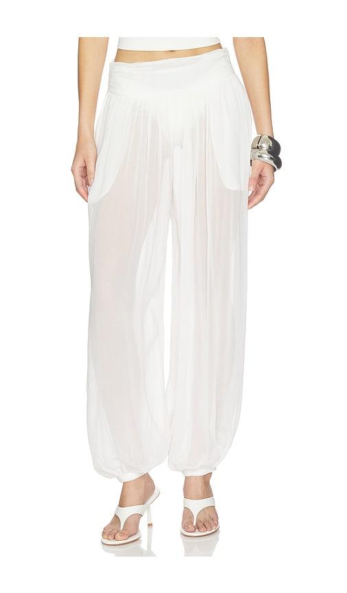 tularosa guetta pant in ivory.