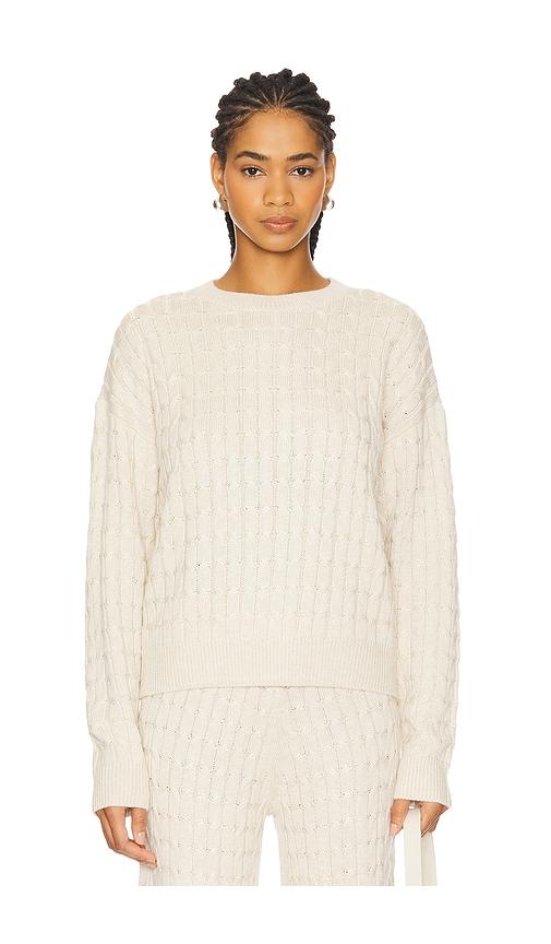 tularosa hannah sweater in beige.