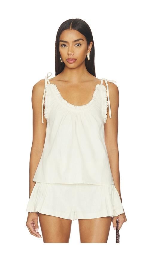 tularosa kamila top in neutral.