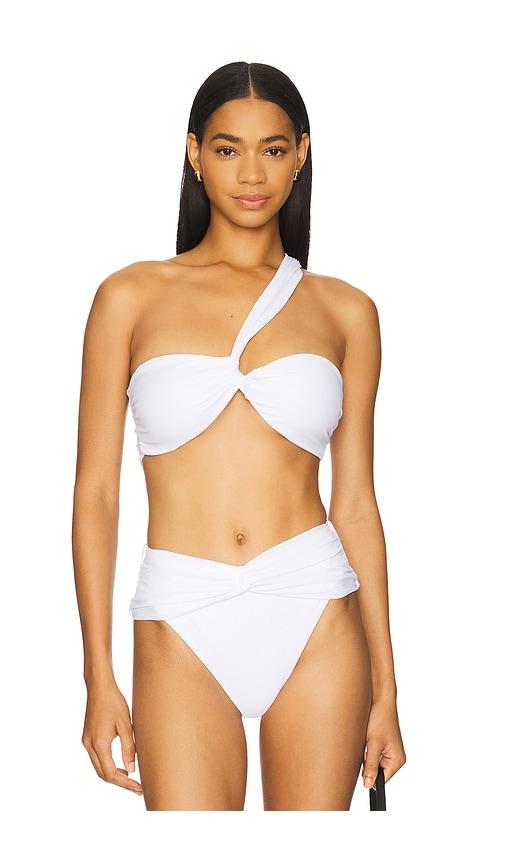 tularosa macey top in white.