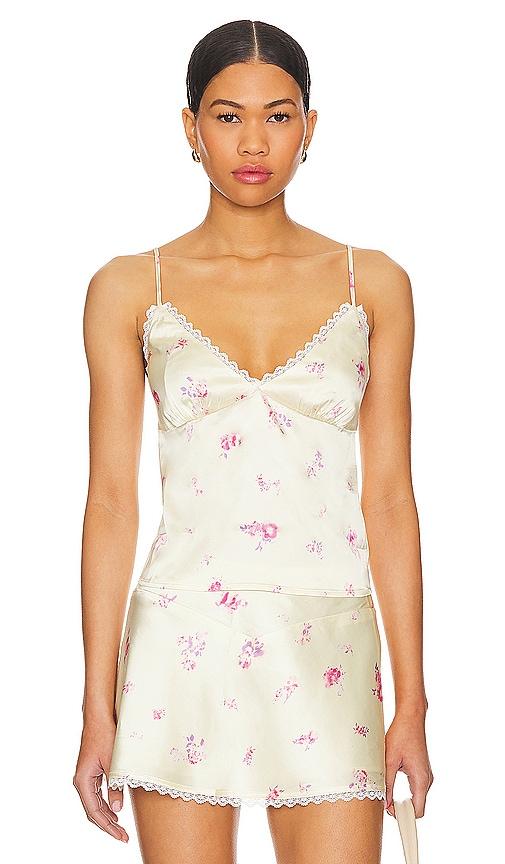 tularosa molly top in lemon.