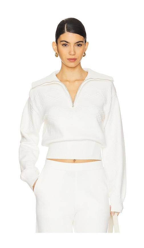 tularosa rey sweater in ivory.